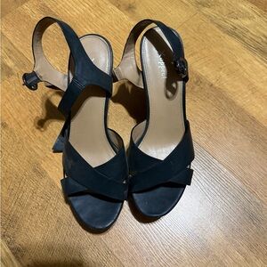 Black Strappy Sandals